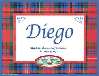 Diego - Significado y origen