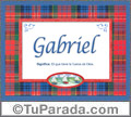 Gabriel - Significado y origen