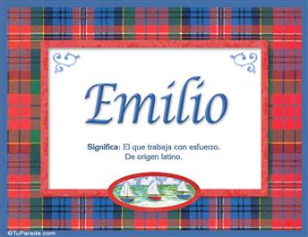 Emilio - Significado y origen