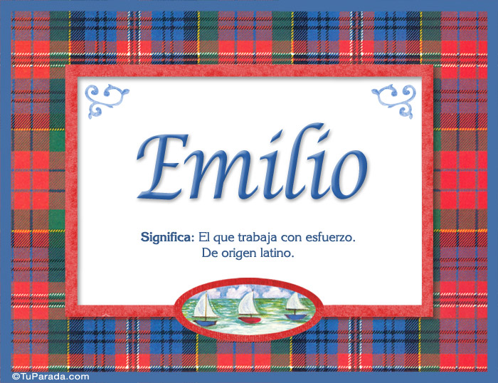 Emilio - Significado y origen