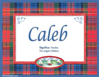 Caleb - Significado y origen