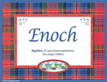 Enoch - Significado y origen