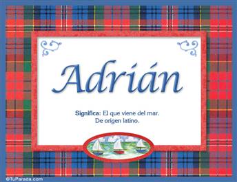 Adrián - Significado y origen
