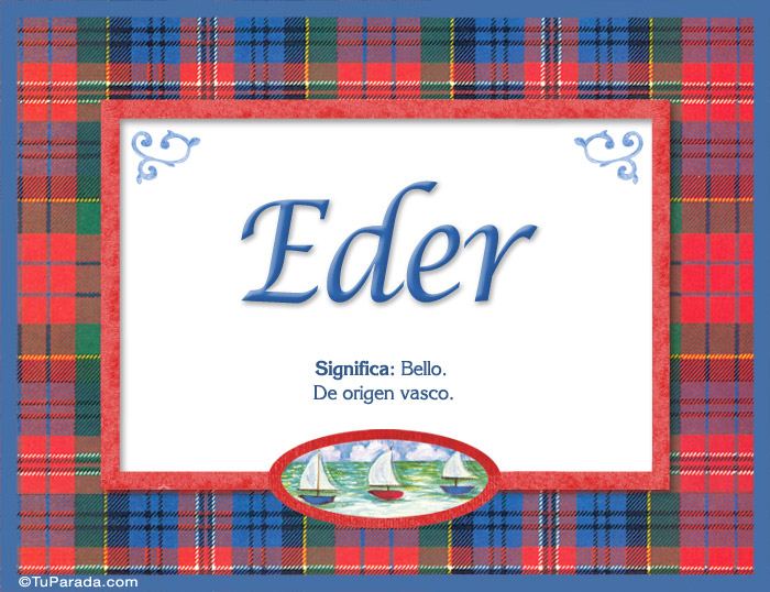 Eder - Significado y origen