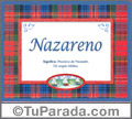 Nazareno - Significado y origen