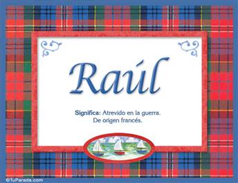Raúl - Significado y origen