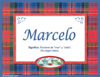 Marcelo, nombre, significado y origen de nombres