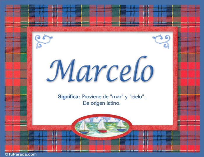 Marcelo, nombre, significado y origen de nombres