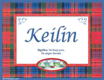 Keilin, nombre, significado y origen de nombres