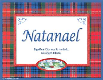 Natanael, nombre, significado y origen de nombres