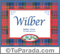 Wilber, nombre, significado y origen de nombres