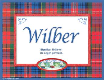 Wilber, nombre, significado y origen de nombres