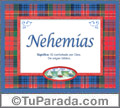 Nehemías, nombre, significado y origen de nombres