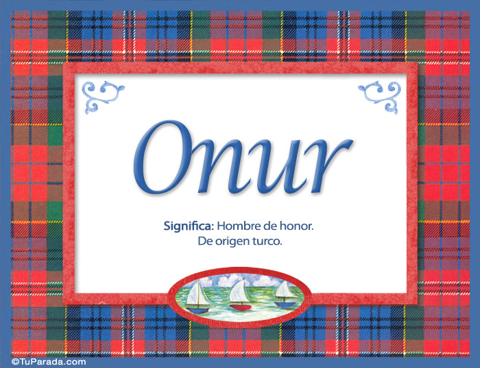 Onur, significado y origen de nombres