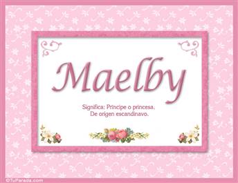 Maelby - Significado y origen