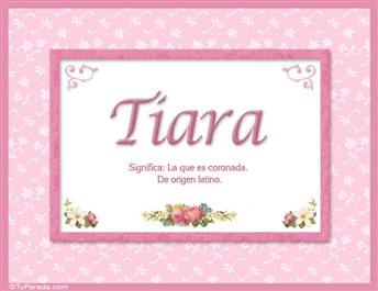 Tiara - Significado y origen
