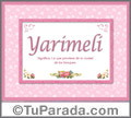 Yarimeli - Significado y origen