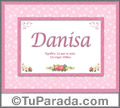 Danisa - Significado y origen