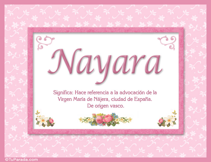 Nombre Nayara - Significado y origen, Imagen Significado de Nayara - Significado y origen