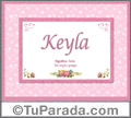 Keyla - Significado y origen
