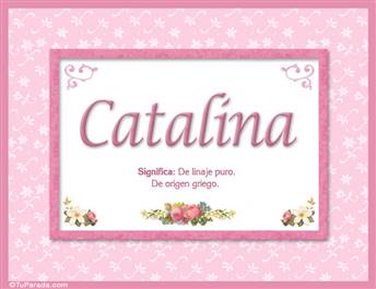Catalina - Significado y origen
