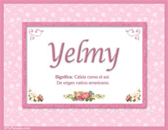 Yelmy - Significado y origen