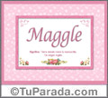 Maggle - Significado y origen