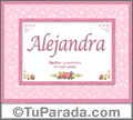 Alejandra - Significado y origen