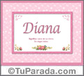 Diana  - Significado y origen