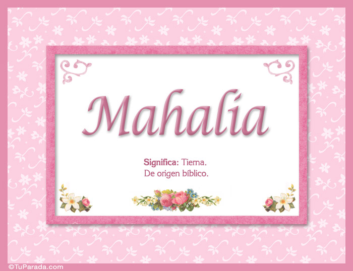 Nombre Mahalia - Significado y origen, Imagen Significado de Mahalia - Significado y origen