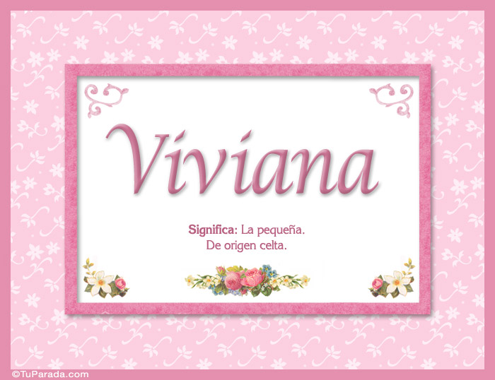 Viviana - Significado y origen