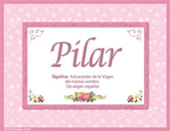 Pilar - Significado y origen