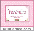 Verónica - Significado y origen