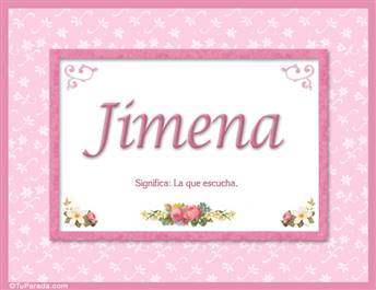 Jimena - Significado y origen