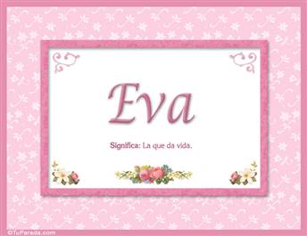 Eva - Significado y origen