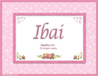 Ibai - Significado y origen