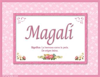 Magalí - Significado y origen