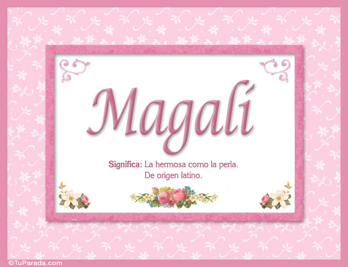Magalí - Significado y origen