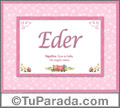 Eder - Significado y origen