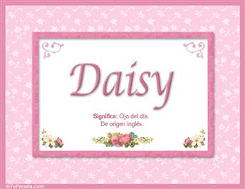 Daisy - Significado y origen