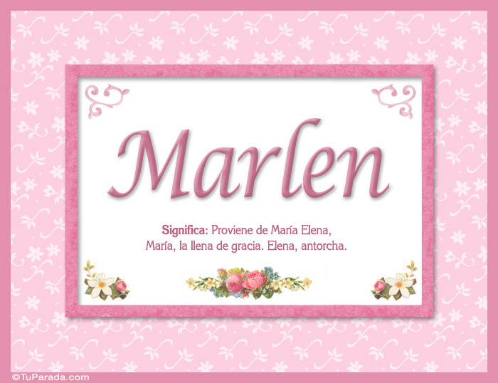 Nombre Marlen, nombre, significado y origen de nombres, Imagen Significado de Marlen, nombre, significado y origen de nombres