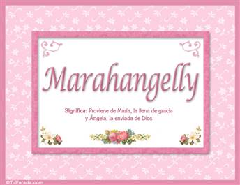 Marahangelly, nombre, significado y origen de nombres