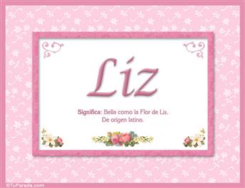Liz, nombre