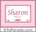 Sharon, nombre, significado y origen de nombres
