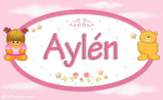 Nombre Aylén - Con personajes, Imagen Significado de Aylén - Con personajes