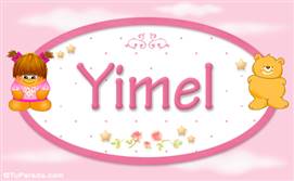 Yimel - Nombre para bebé