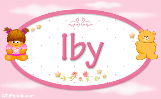 Nombre Iby - Con personajes, Imagen Significado de Iby - Con personajes