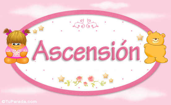 Nombre Ascensión - Con personajes, Imagen Significado de Ascensión - Con personajes