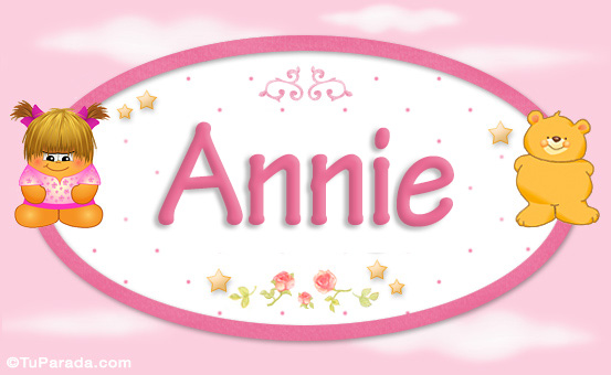 Nombre Annie - Con personajes, Imagen Significado de Annie - Con personajes