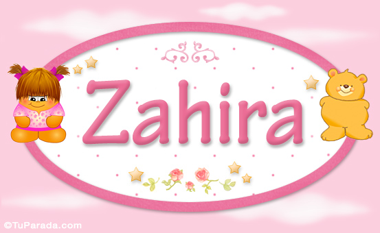 Nombre Zahira - Nombre para bebé, Imagen Significado de Zahira - Nombre para bebé